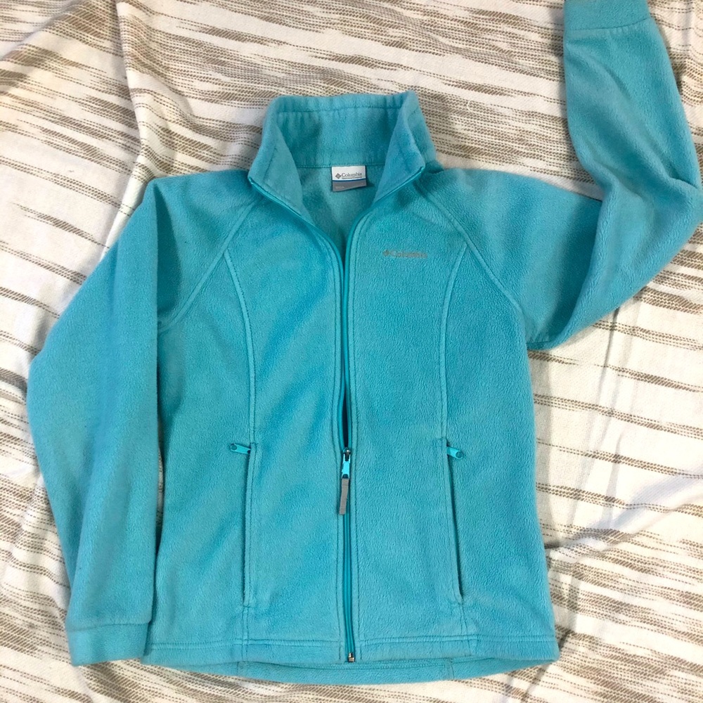 Girls full zip Columbia jacket